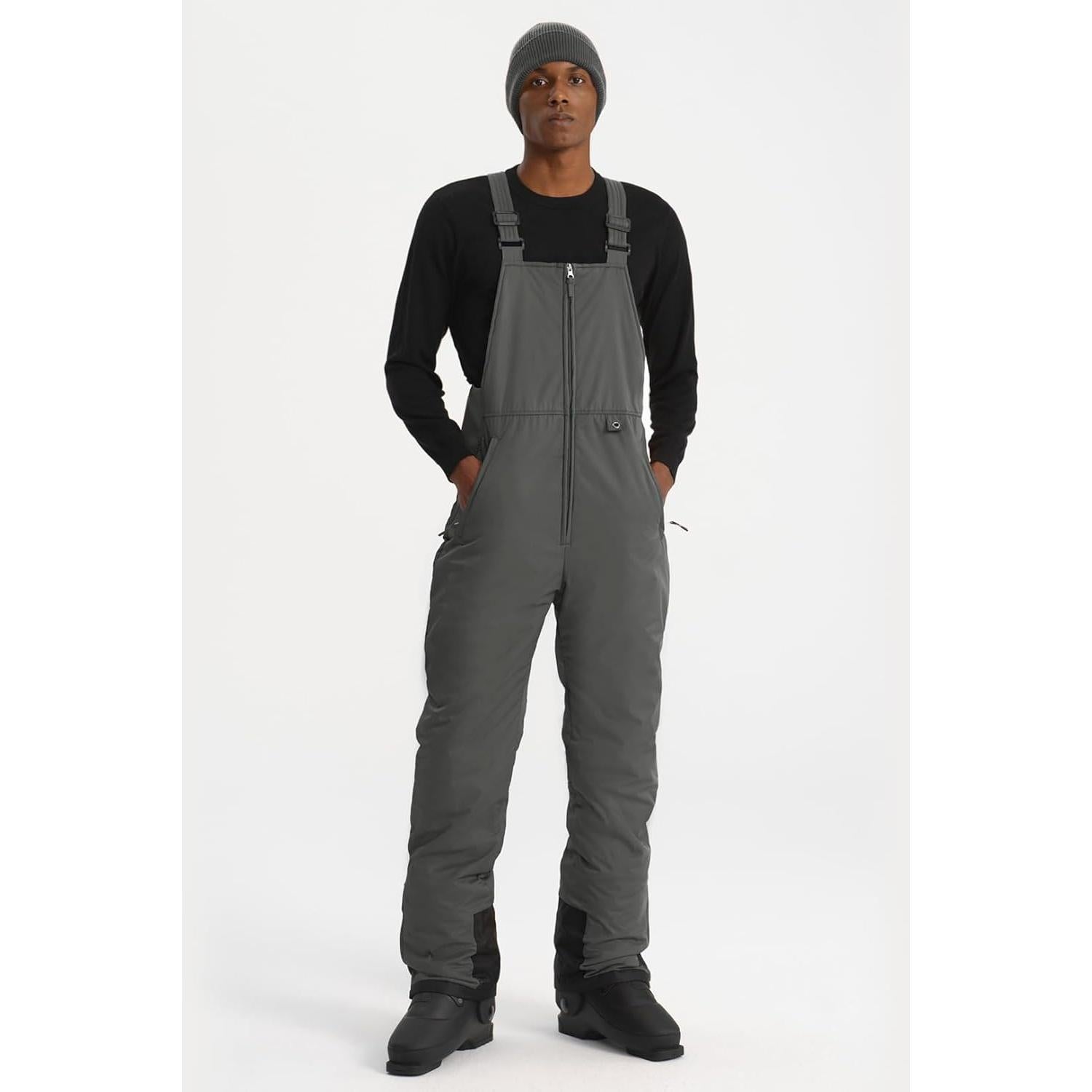 Pantalones de Esquí GEMYSE Impermeables Aislados para Hombre XL