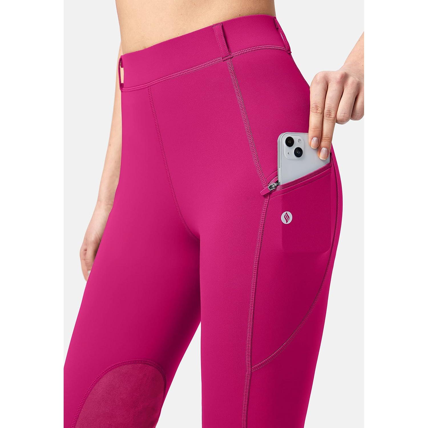 Pantalones de Montar SANTINY para Mujeres Rosa con Bolsillos