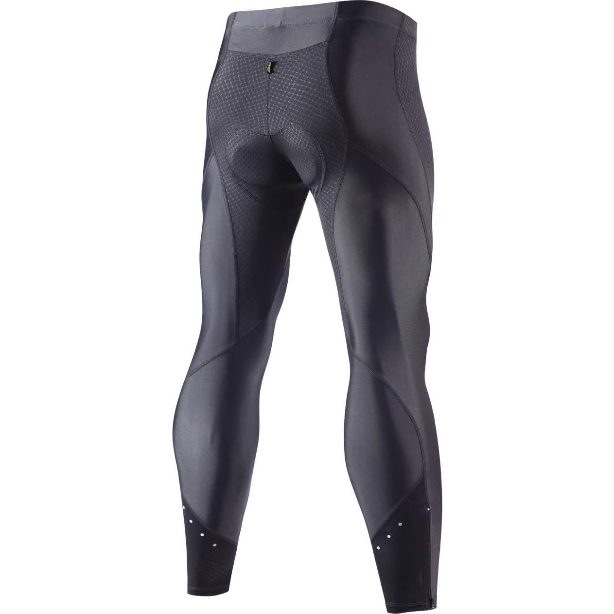 Pantalones Largos de Ciclismo Hombre XGC Almohadilla 4D Negro