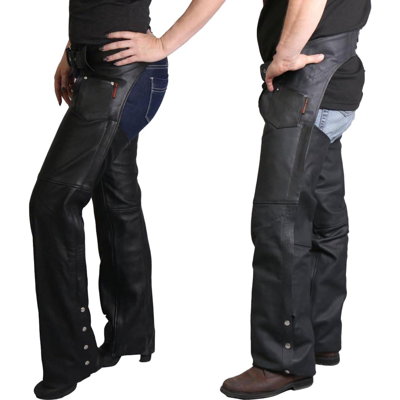 Chaps de Cuero Unisex Hot Leathers CHM1005 Forrados