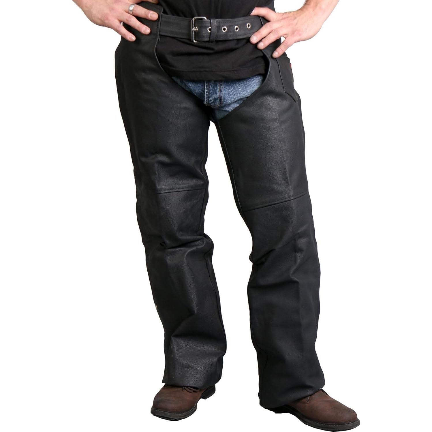 Chaps de Cuero Unisex Hot Leathers CHM1005 Forrados