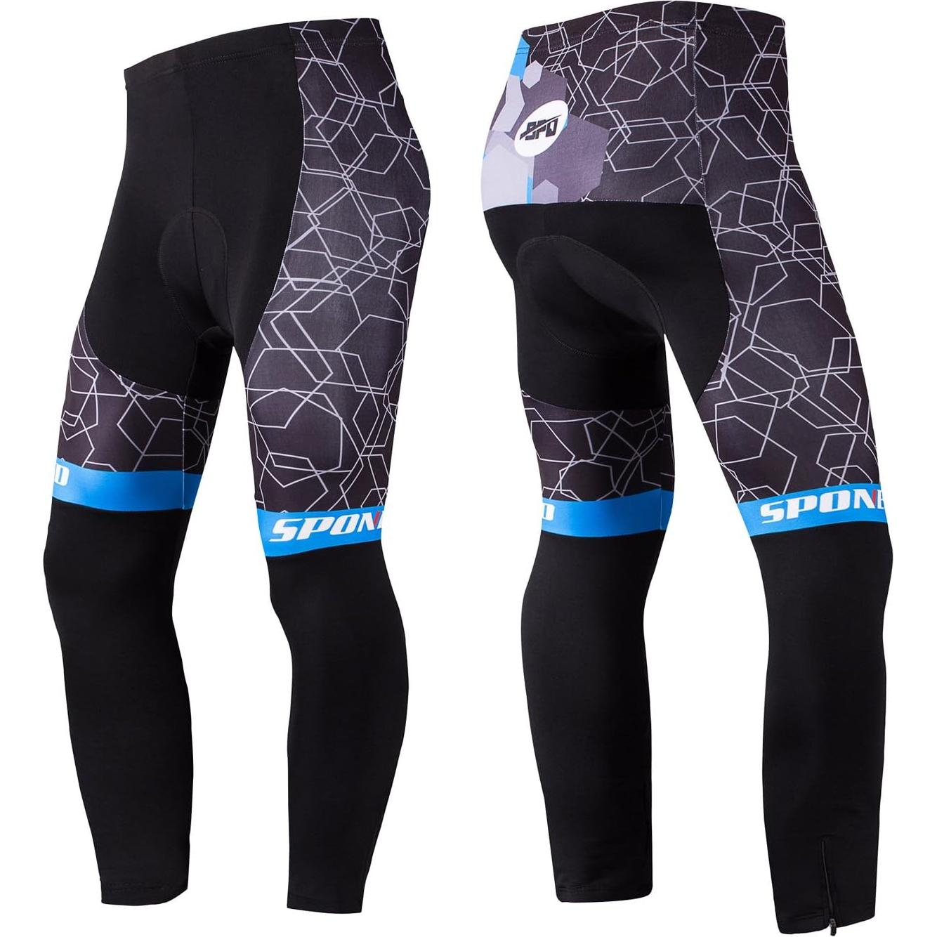 Conjunto de Ciclismo Sponeed Hombre Manga Larga Azul Multi