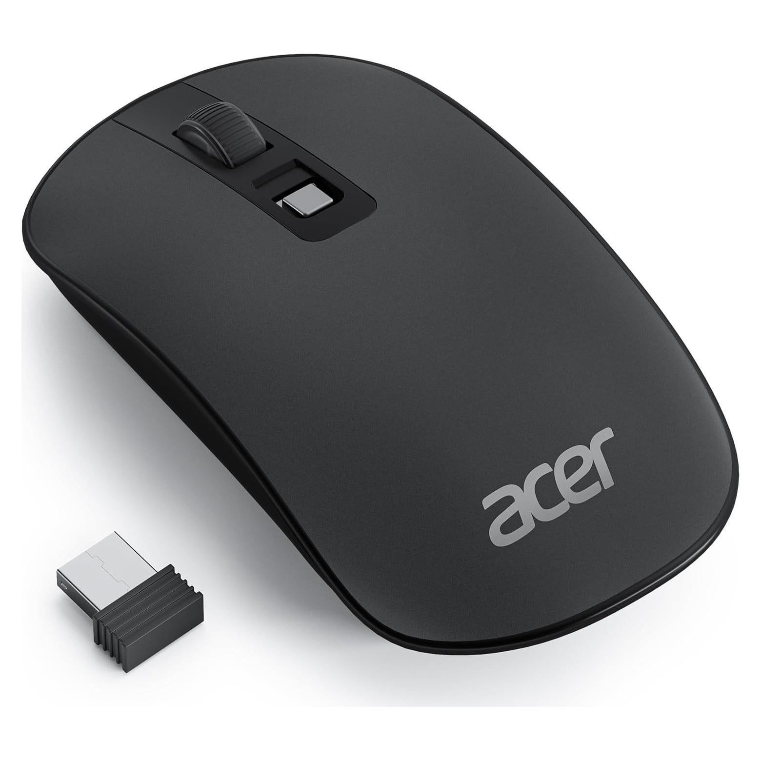 Ratón Inalámbrico Acer OMR242 USB Slim 2.4G DPI Ajustable