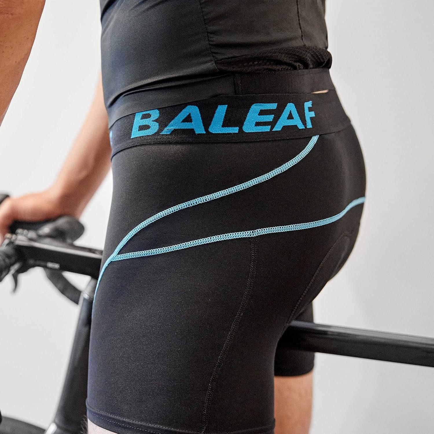 Ropa Interior de Ciclismo Baleaf para Hombre con Almohadilla 3D