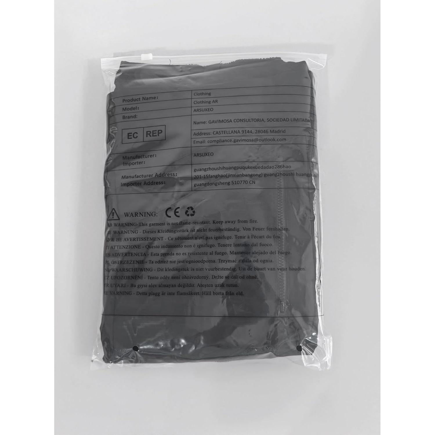 Pantalones Cortos de Ciclismo ARSUXEO Hombre X-Grande Negro