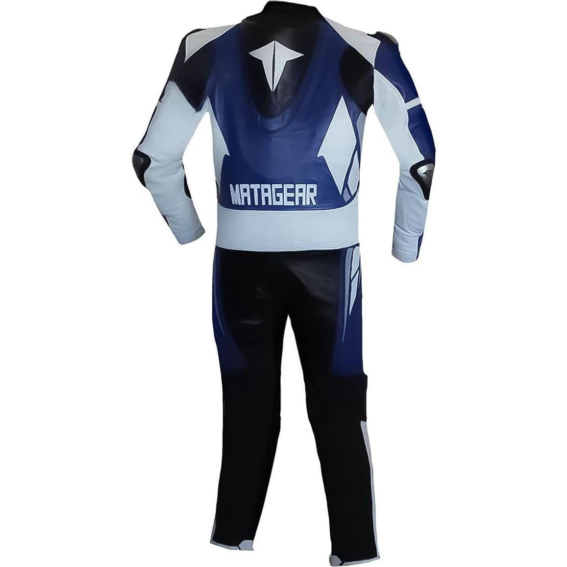 Traje de Pista de Cuero MATAGEAR 395 CE Protección Mediano