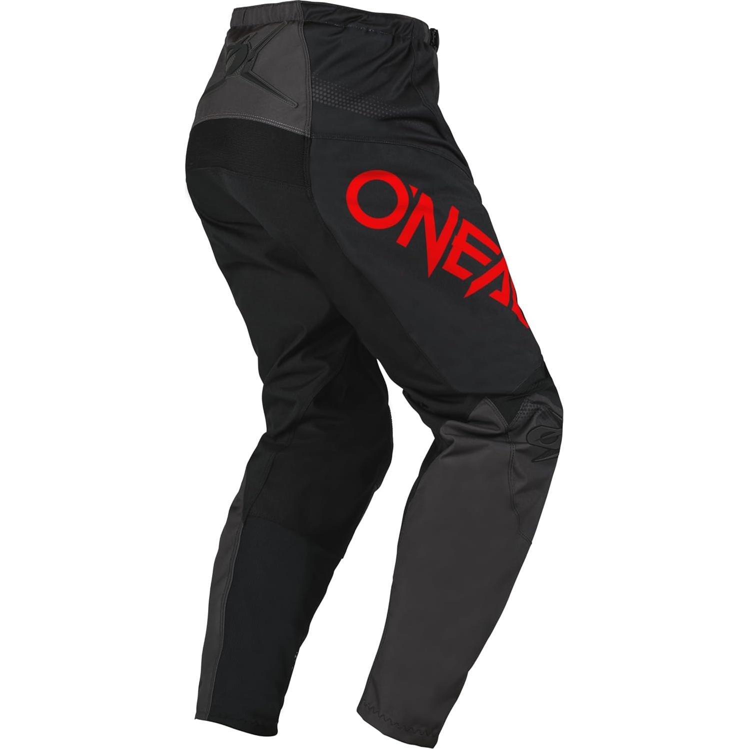 Pantalón O'NEAL Element Racewear Hombre Talla 34 Negro/Gris/Rojo