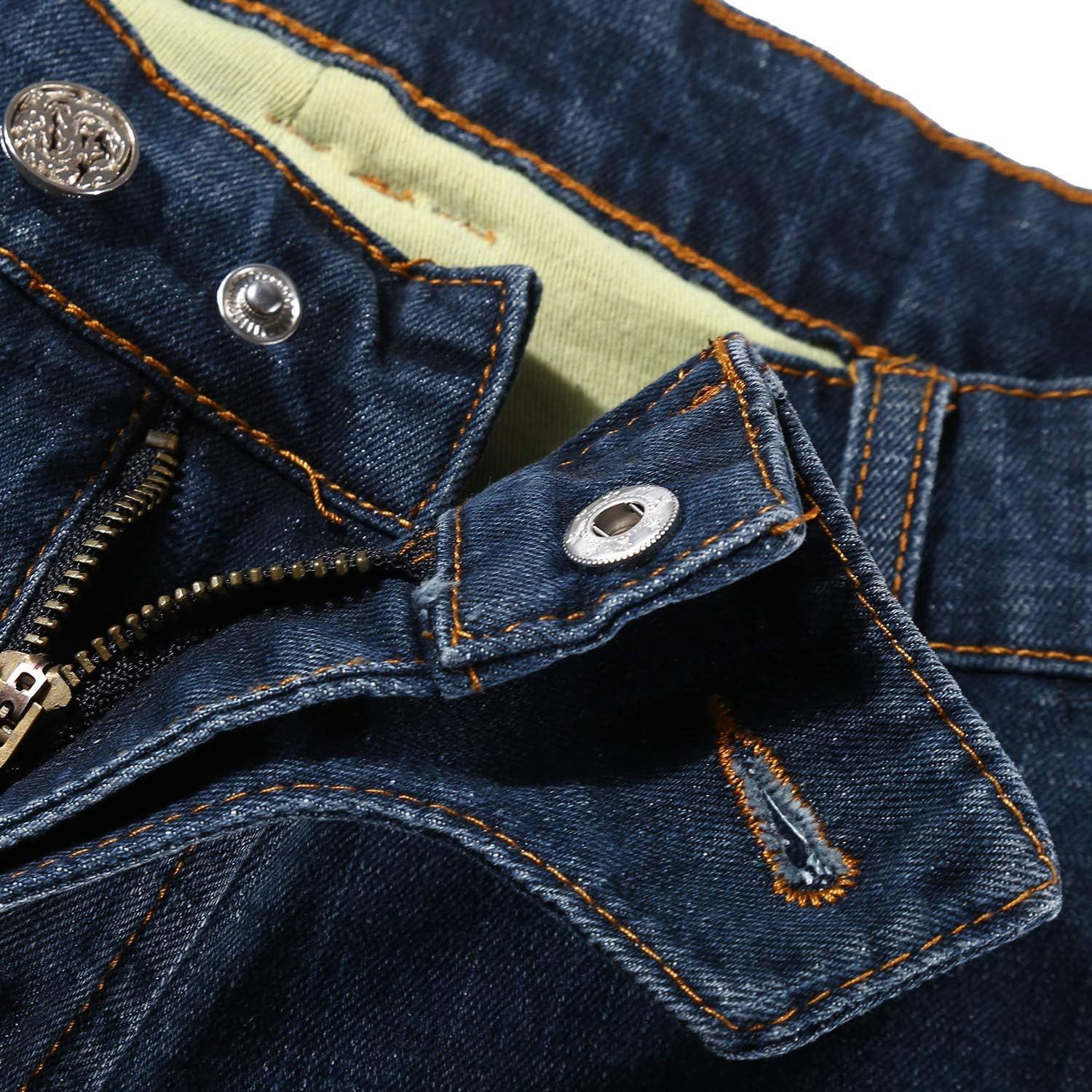 Jeans de Motocicleta Takuey con Almohadillas de Seguridad Azul