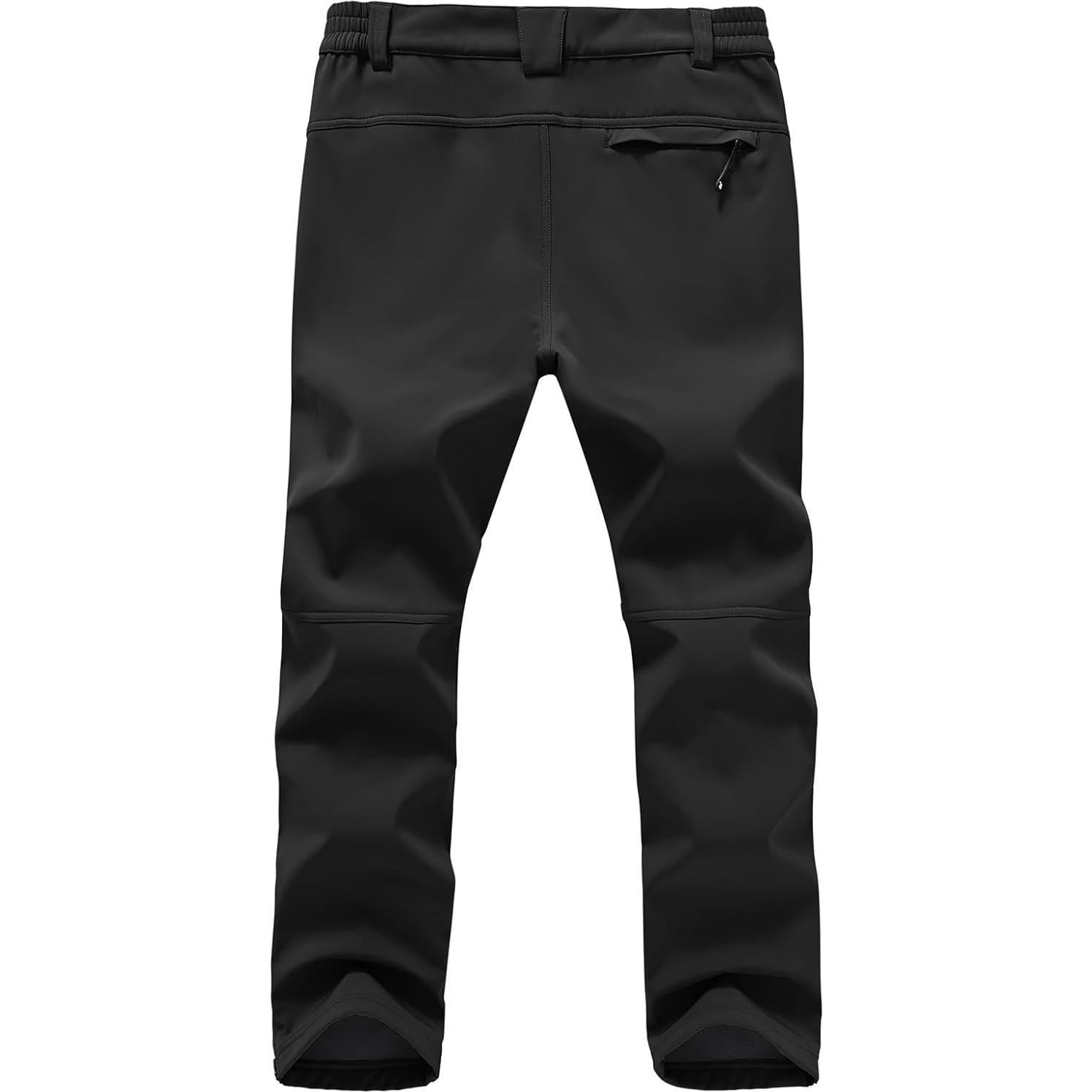 Pantalones de Nieve Impermeables TBMPOY para Hombre 32 Negro