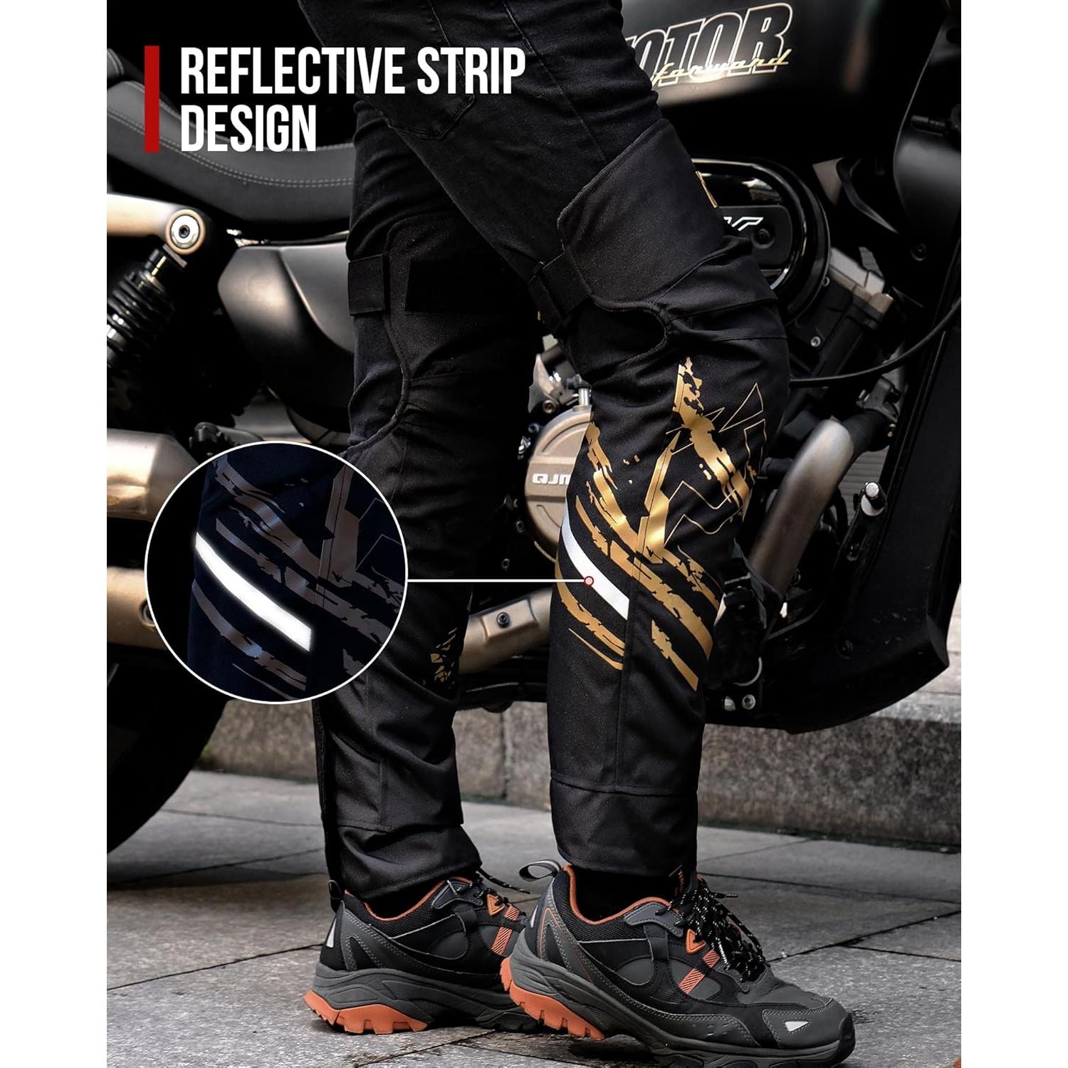 Protectores de Rodilla IRON JIA'S CE 2 para Motocicleta y Esquí