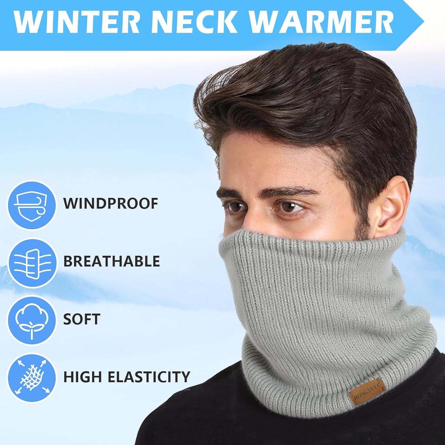 Gaiter de Cuello HONGTEYA Invierno Unisex Aislante y Resistente
