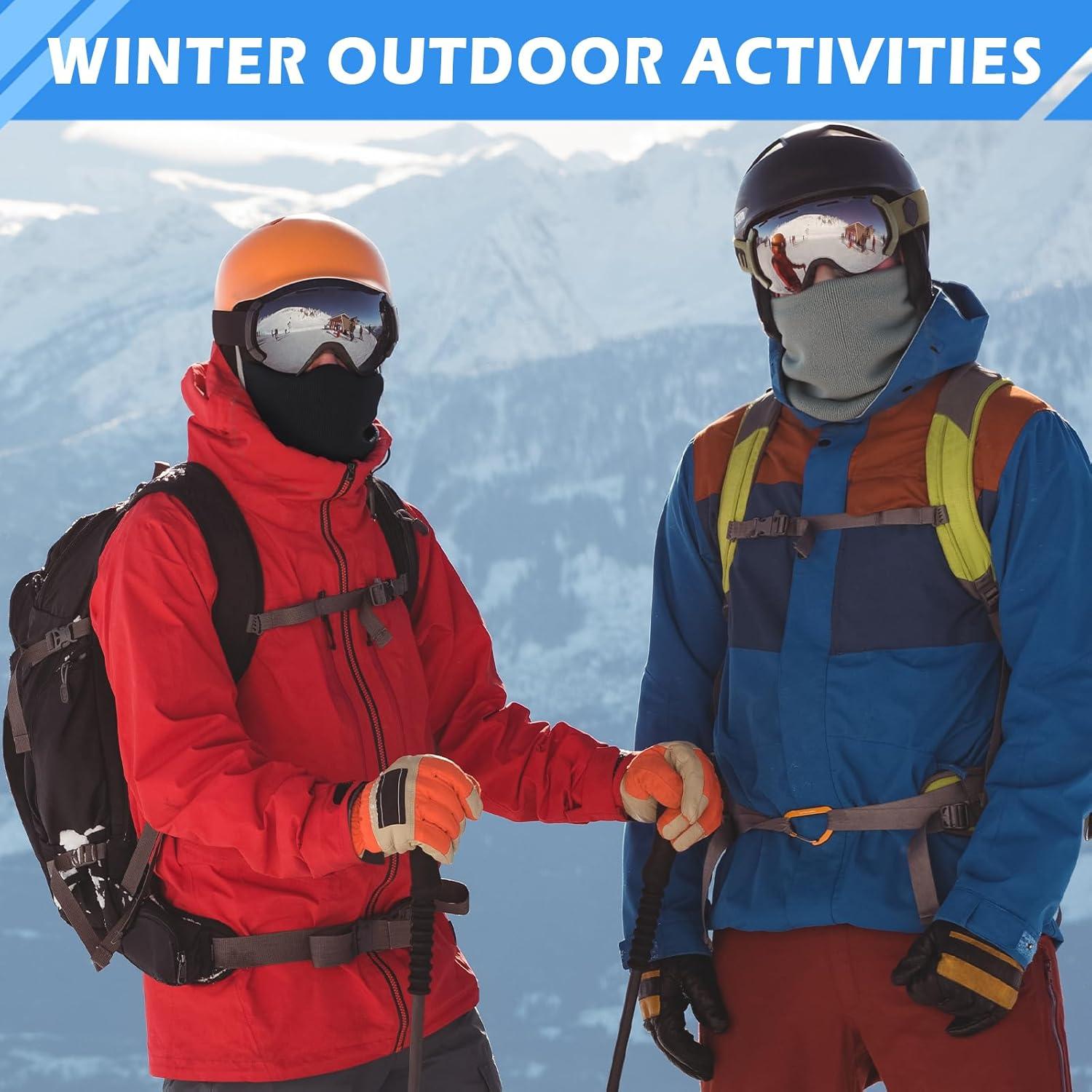 Gaiter de Cuello HONGTEYA Invierno Unisex Aislante y Resistente