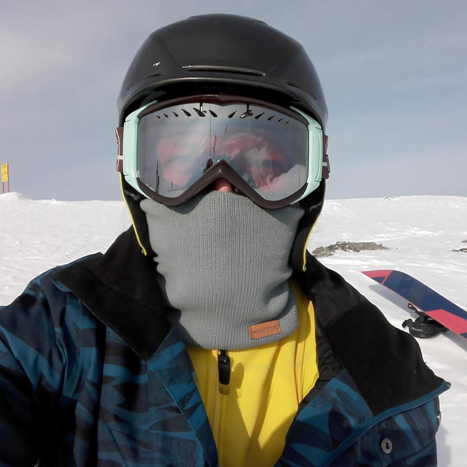 Gaiter de Cuello HONGTEYA Invierno Unisex Aislante y Resistente