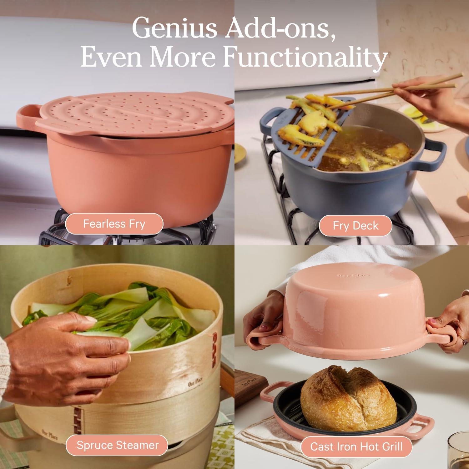 Olla Perfecta Nuestra Opción 5.5 Qt Cerámica Antiadherente