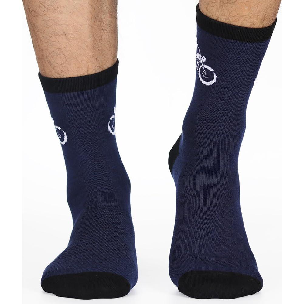 Calcetines de Motocicleta Veachog para Hombres - Regalos Divertidos