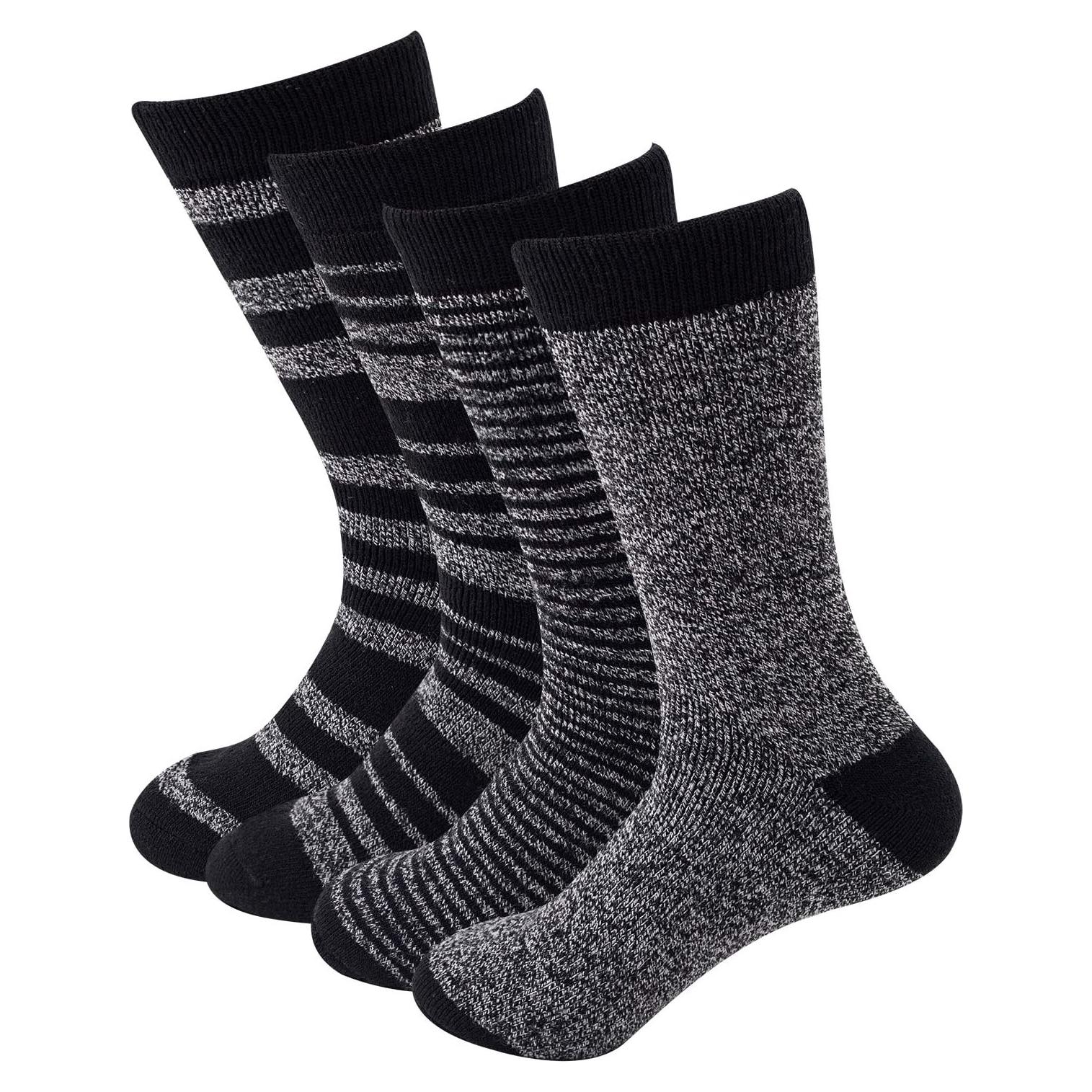 Calcetines Térmicos Gruesos para Hombres 4 Pares Invierno