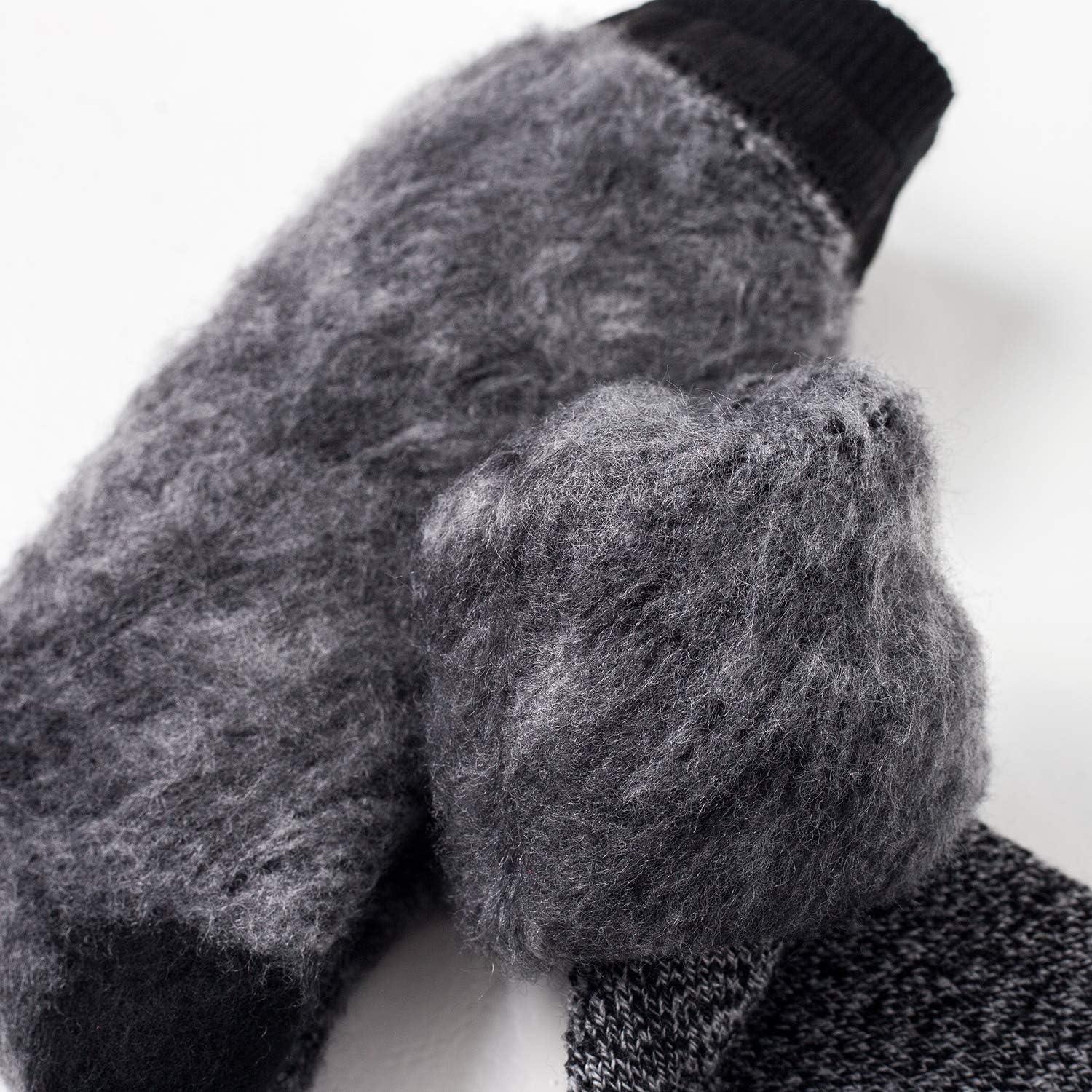 Calcetines Térmicos Gruesos para Hombres 4 Pares Invierno