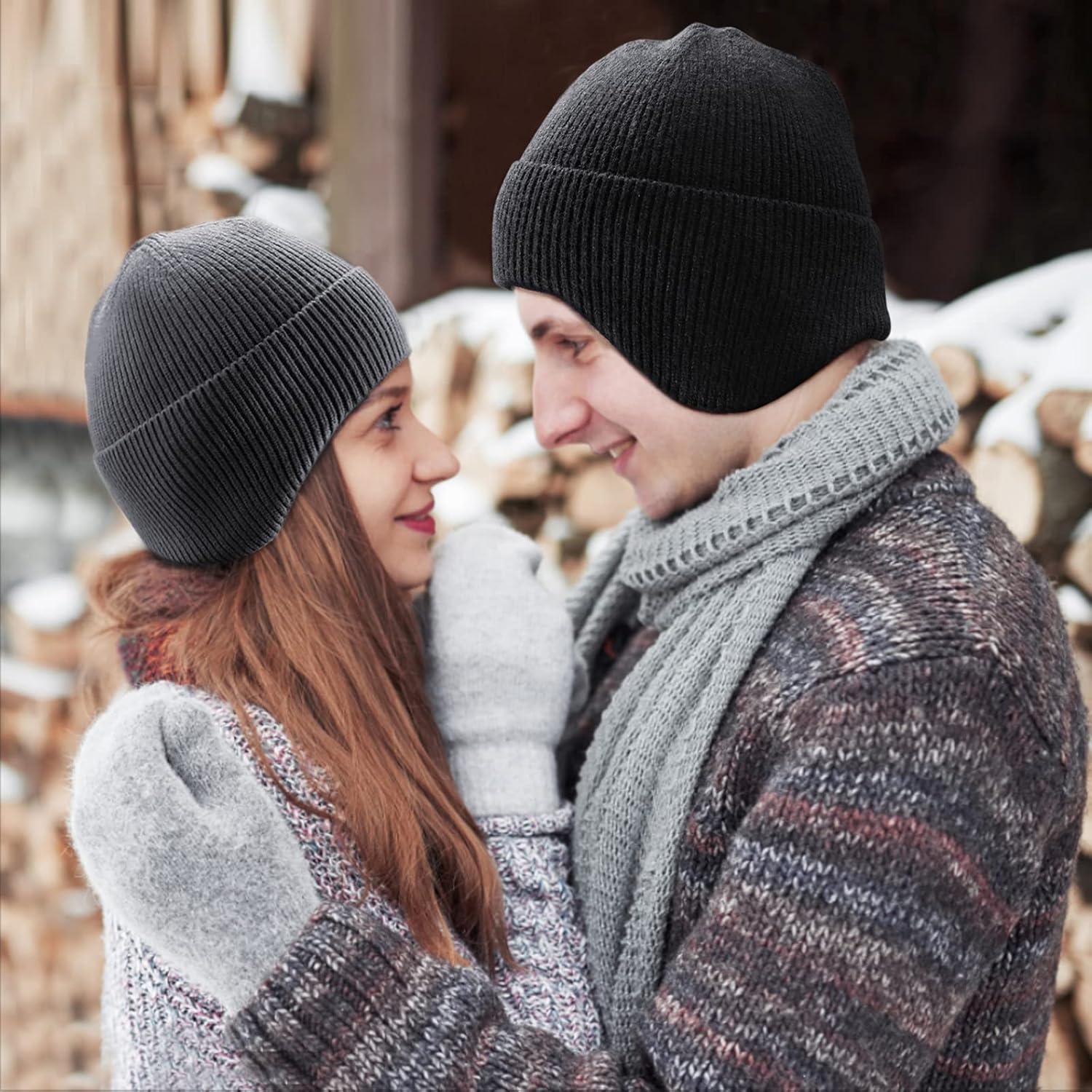 Gorro de Invierno Arcweg Unisex con Orejeras Térmico Gris