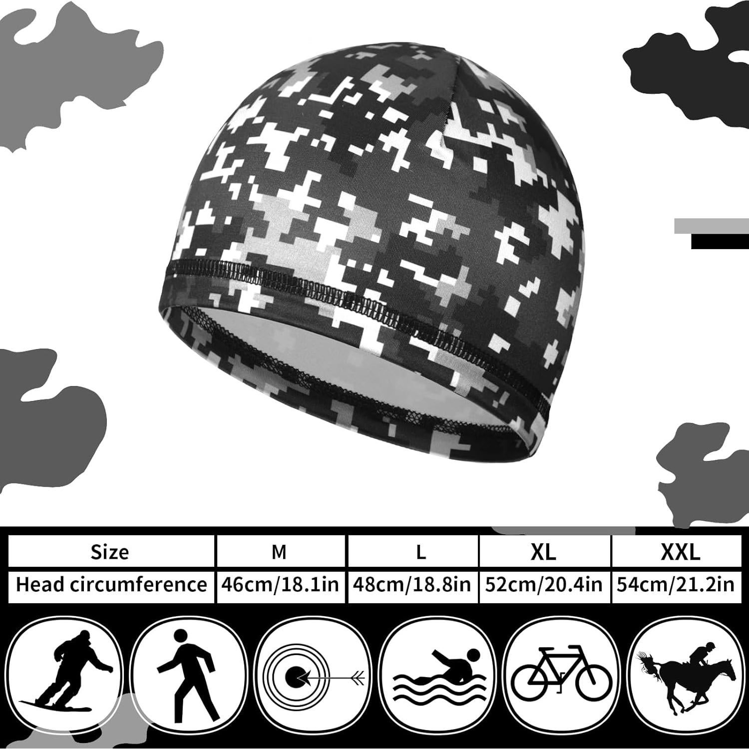 Gorras Enfriadoras Boao 6 Piezas para Correr y Ciclismo