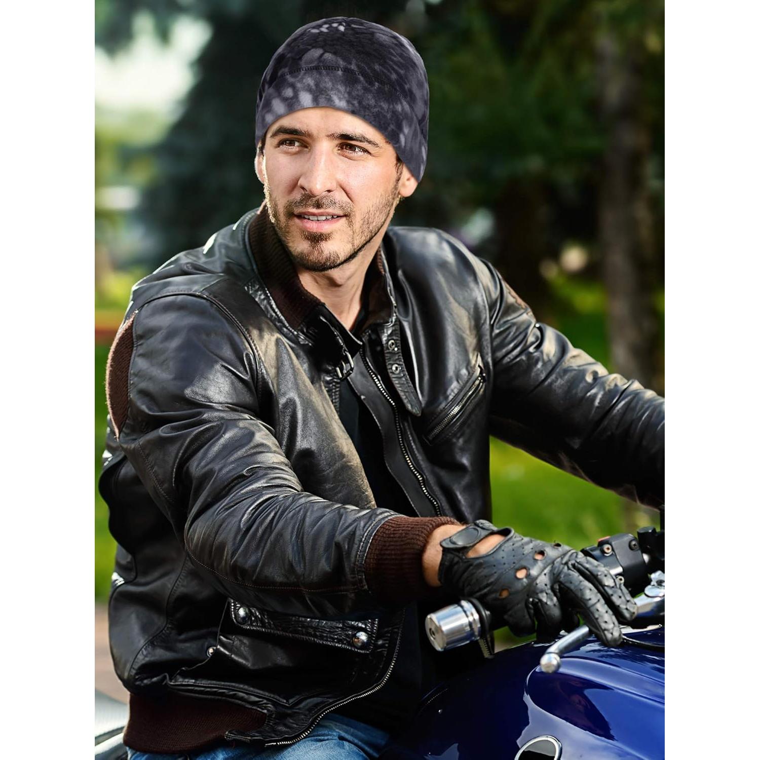 Gorras de Esqueleto SATINIOR 6 Piezas Forro Polar Invierno