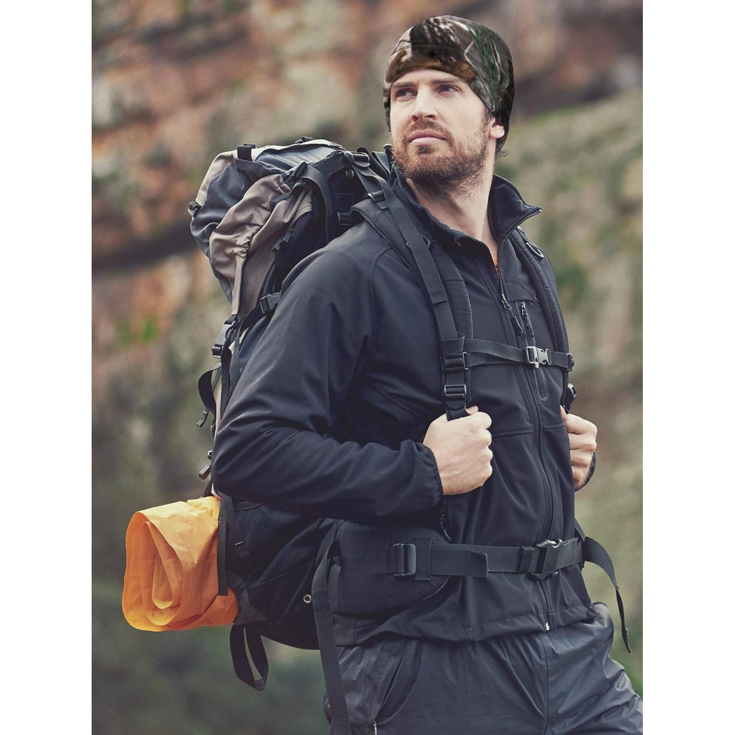 Gorras de Esqueleto SATINIOR 6 Piezas Forro Polar Invierno