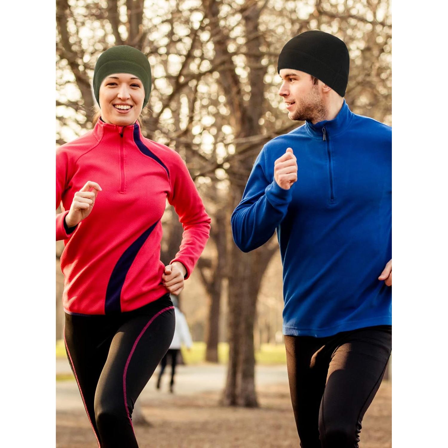 Gorras de Esqueleto SATINIOR 6 Piezas Forro Polar Invierno