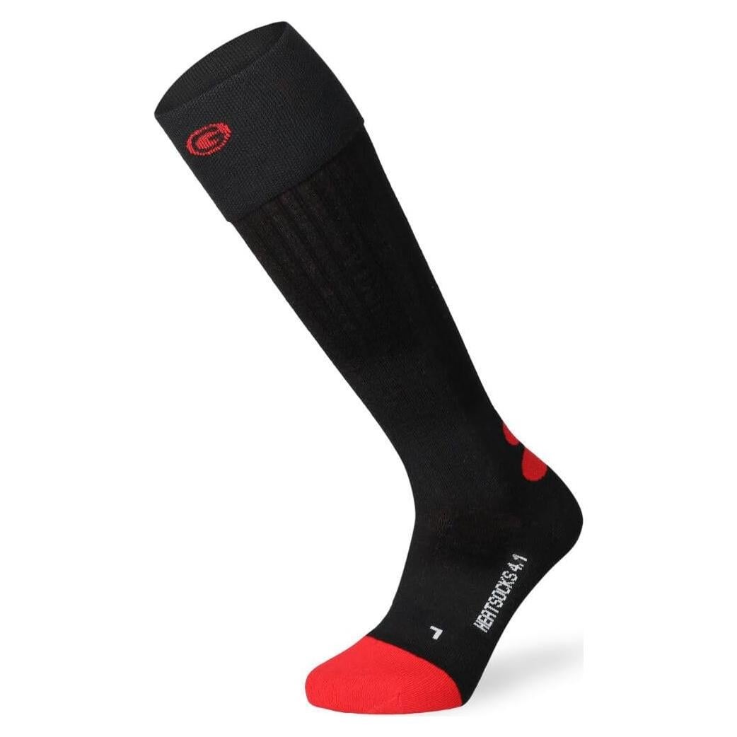 Calcetines Calentados Lenz 4.1 Toe Cap Unisex - Negro