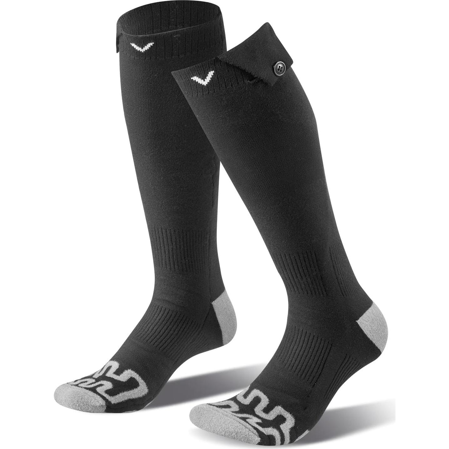 Calcetines Calentados VEVOR, Recargables, 4 Niveles de Calor