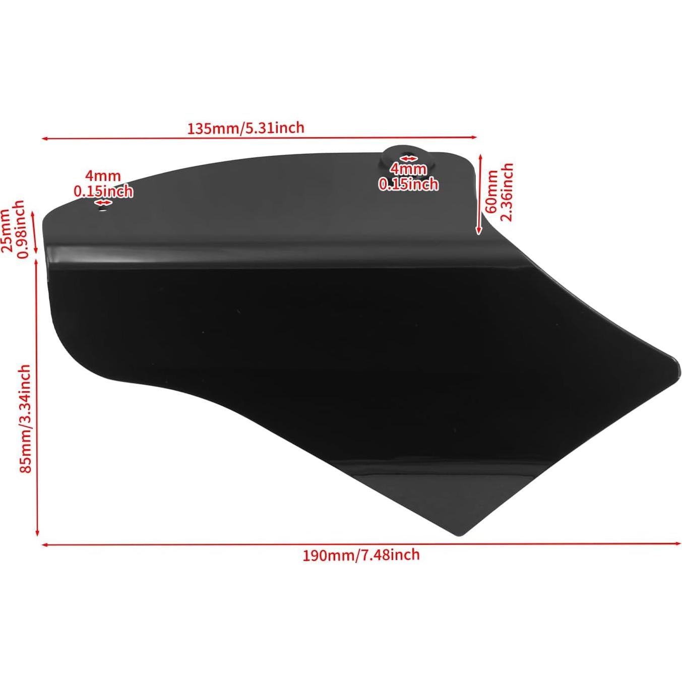 Deflector de Calor HDBUBALUS para Motocicleta Softail 2000-2017