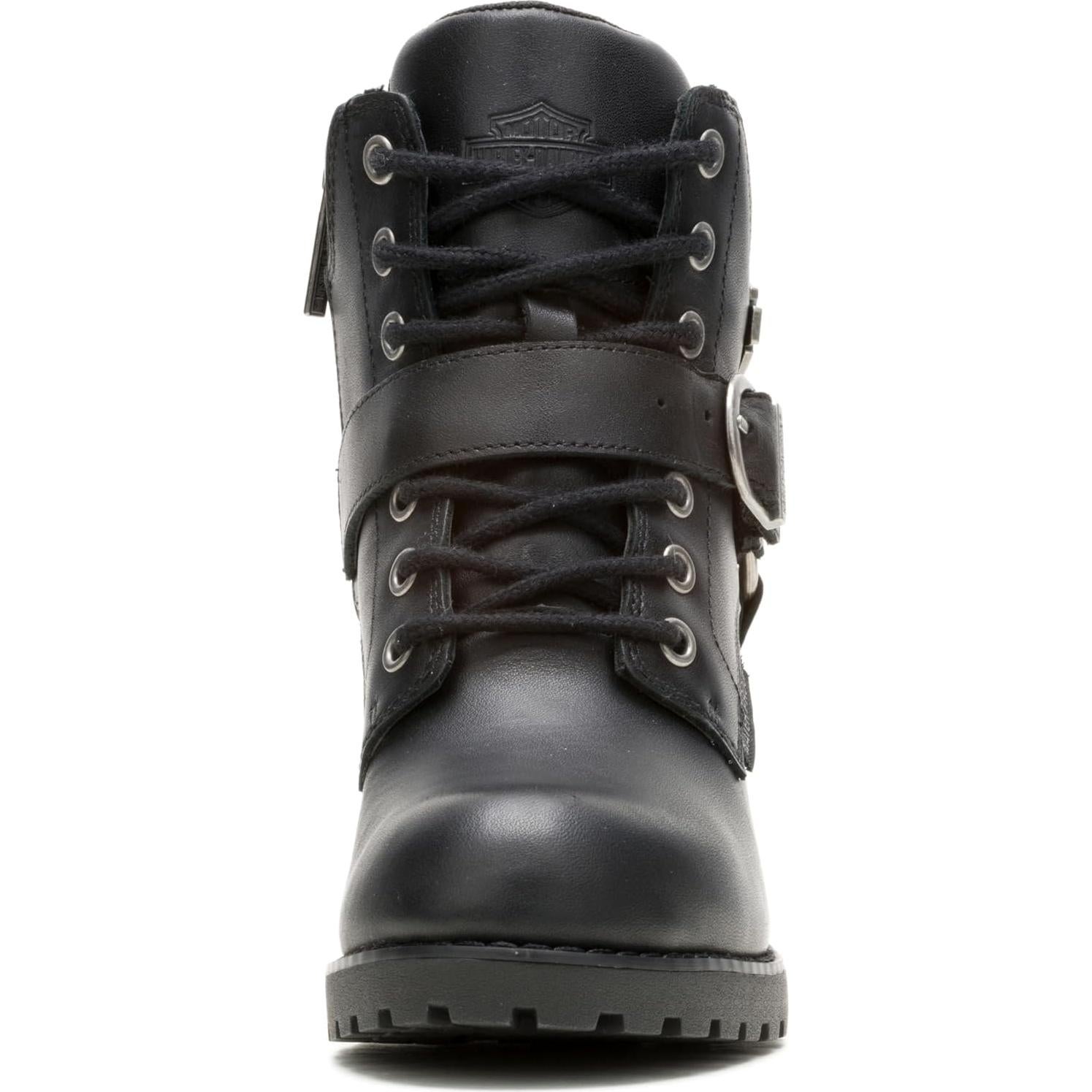 Botín de motocicleta mujer Harley-Davidson Howell negro 11.43 cm