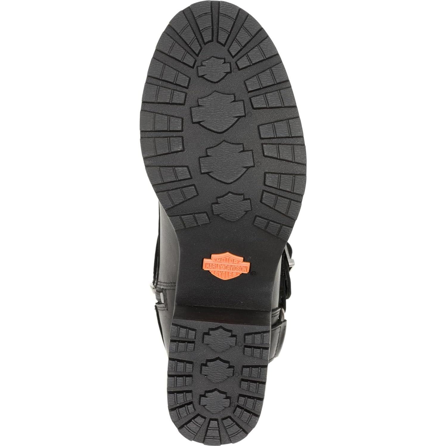 Botín de motocicleta mujer Harley-Davidson Howell negro 11.43 cm