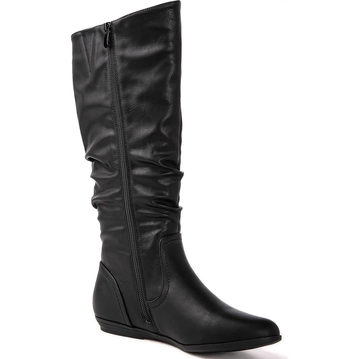 Botas Altas de Moda para Mujer Globalwin 100% Cuero Sintético