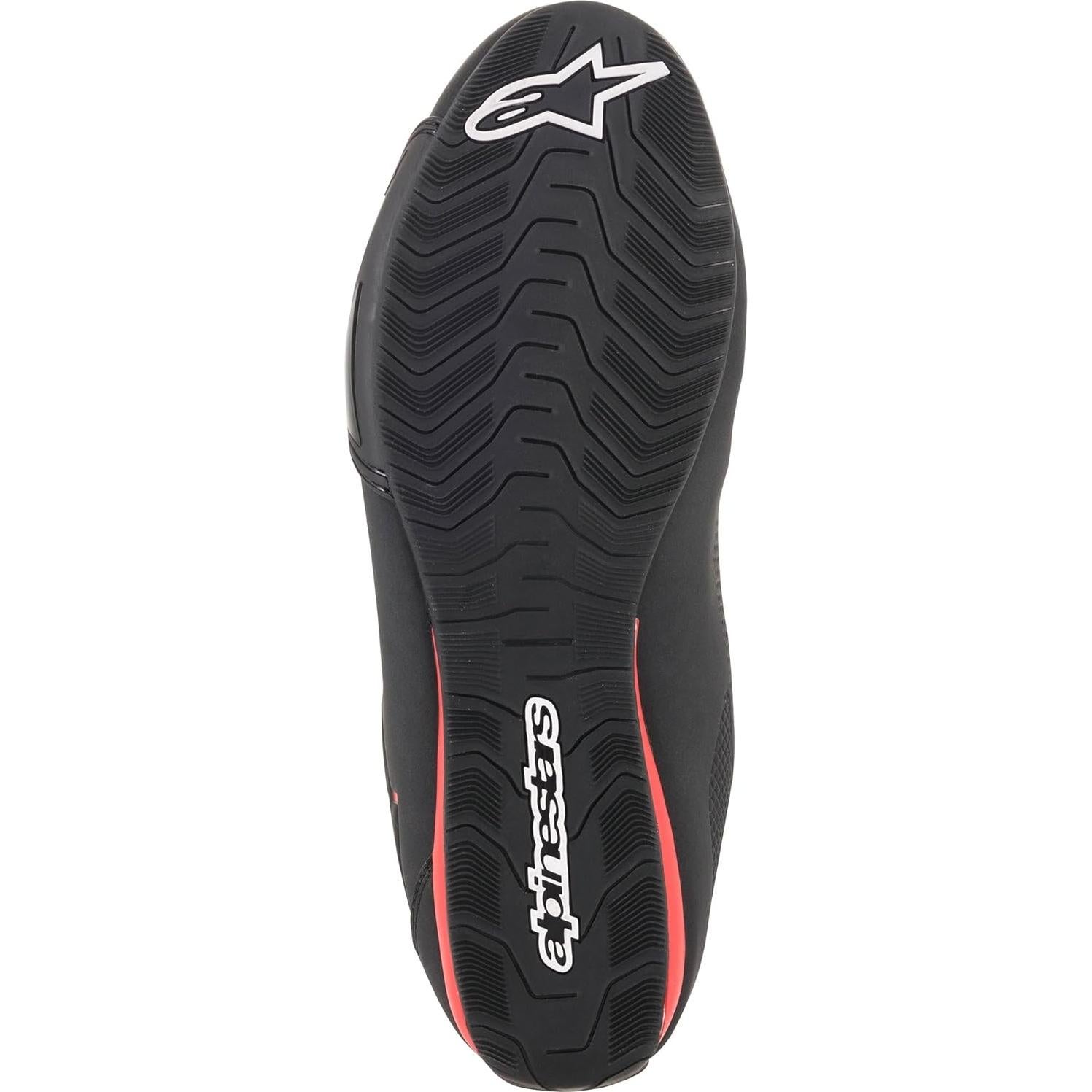 Zapatos Alpinestars Sektor Ventilados Negros y Rojos - 42