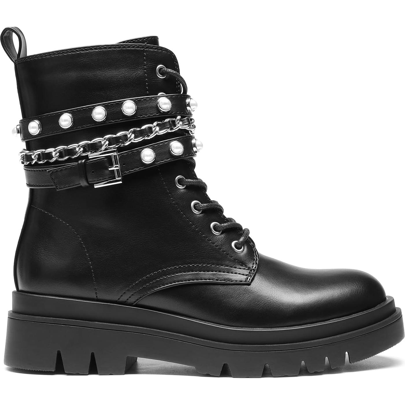 Botas de Combate para Mujer Dream Pairs con Plataforma 5cm