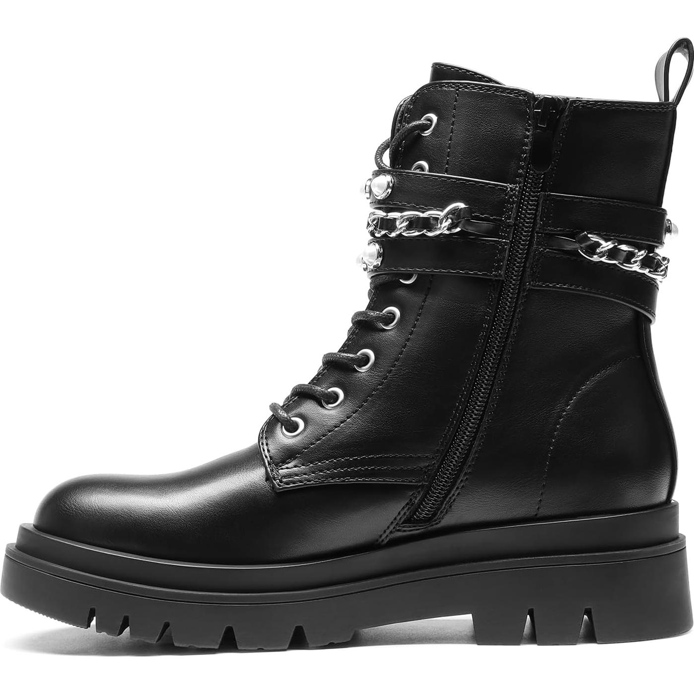 Botas de Combate para Mujer Dream Pairs con Plataforma 5cm