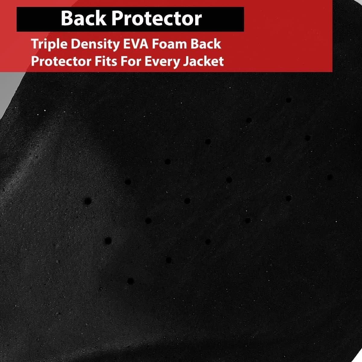 Armadura de Motocicleta 5PC CE Chaquetas 4 Motos Ajuste Universal