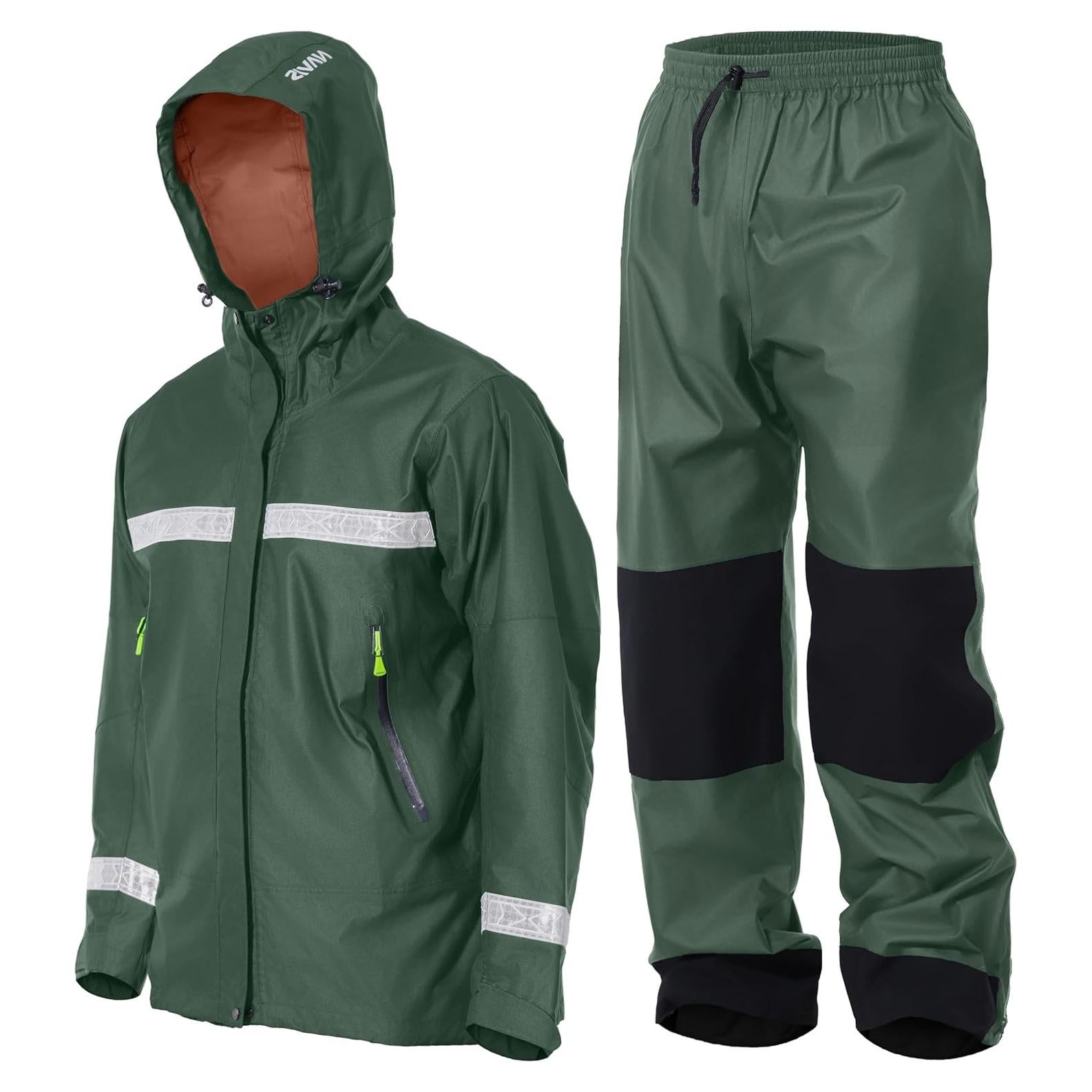 Traje de Lluvia Navis Marine PRO - Chaqueta y Pantalones Impermeables