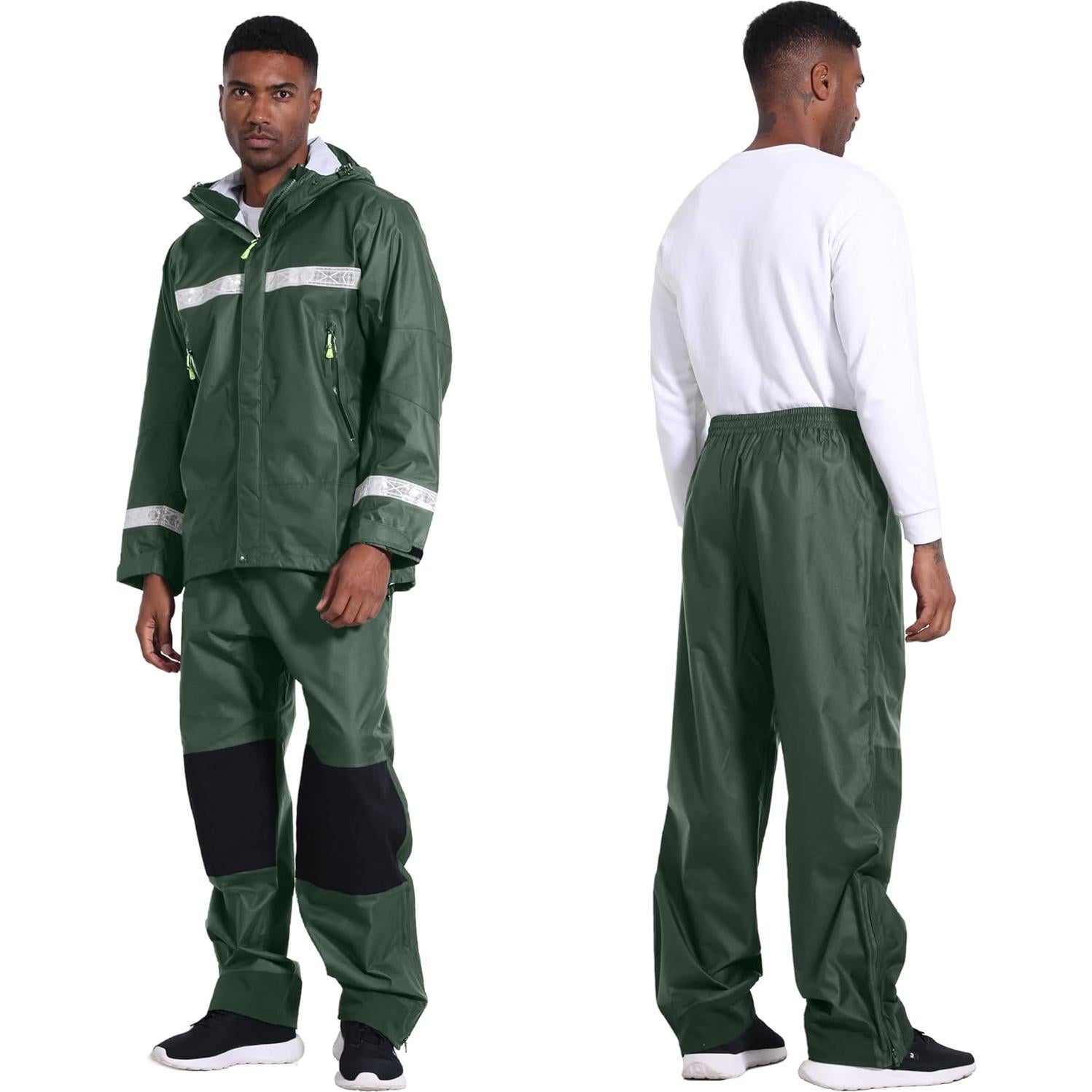 Traje de Lluvia Navis Marine PRO - Chaqueta y Pantalones Impermeables
