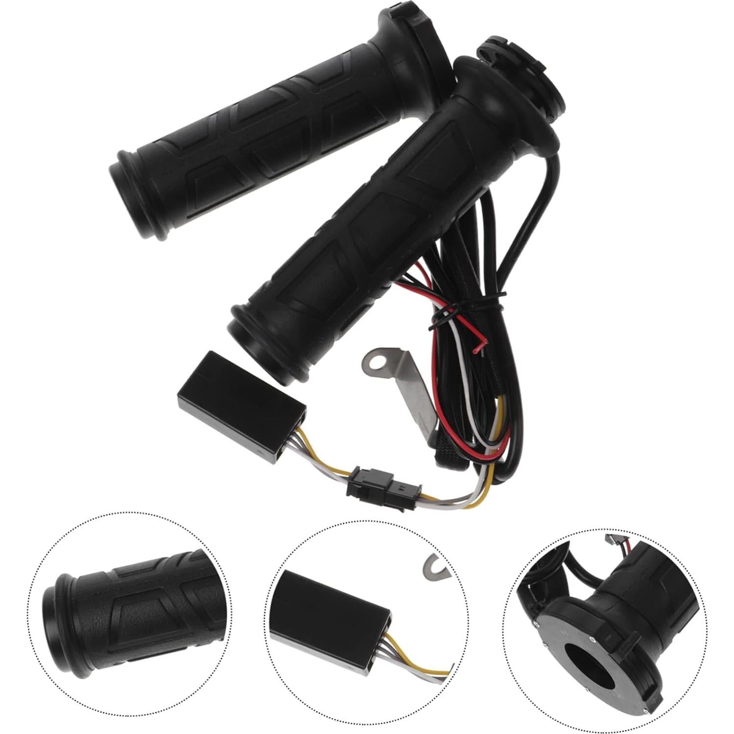 Puños de Manillar Calentados LIOOBO 12V Ajustables 22mm