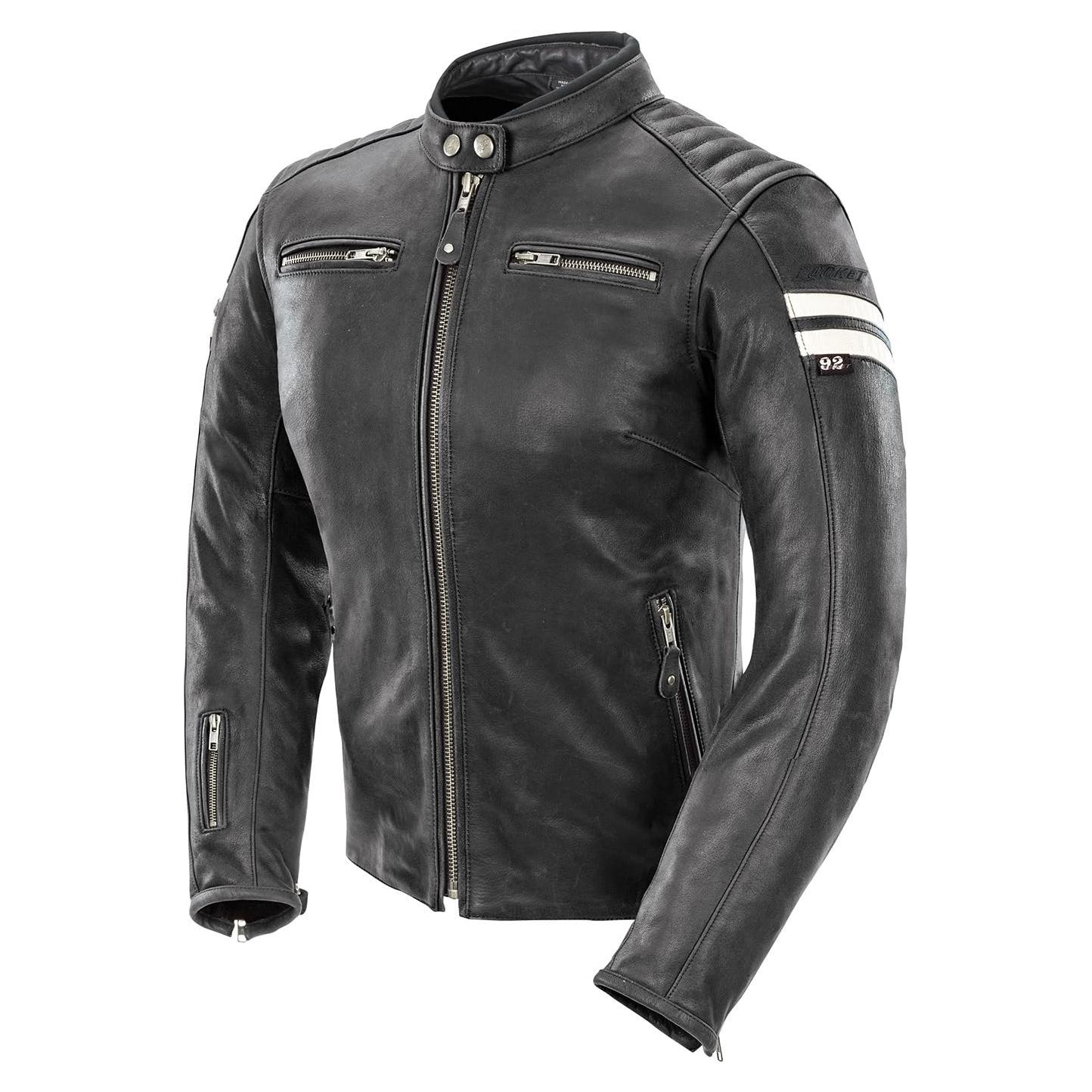 Chaqueta de motocicleta de cuero Joe Rocket Classic '92 Mujer