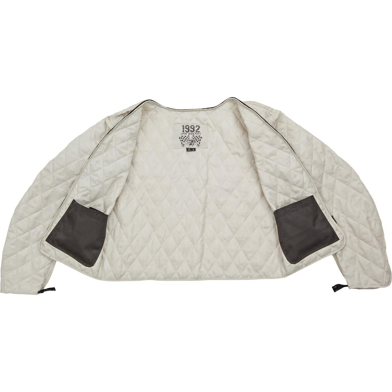 Chaqueta de motocicleta de cuero Joe Rocket Classic '92 Mujer