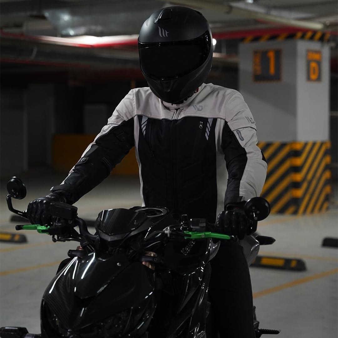 Chaqueta de Motocicleta WD Motorsports Vegas 1.0 Impermeable Gris