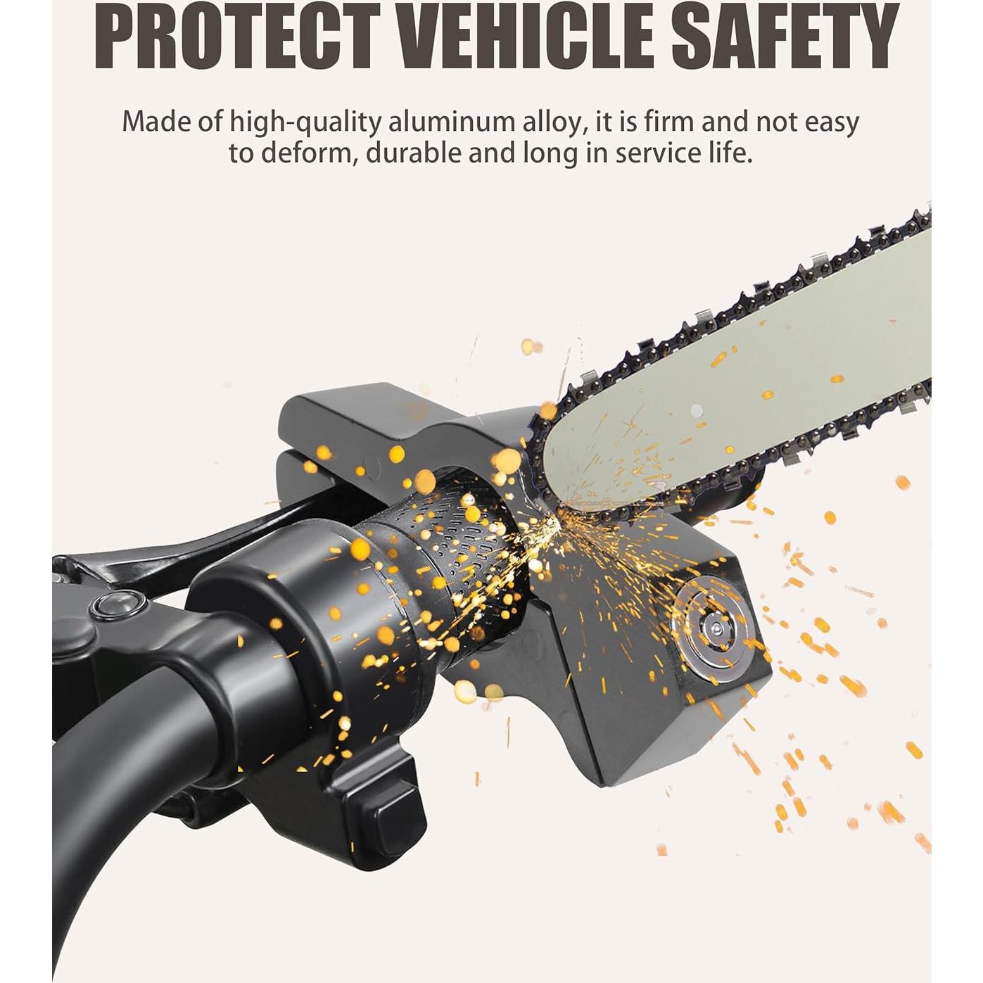 Cerradura Antirrobo para Motocicleta RACOONA 1411CBFDS002 Negra