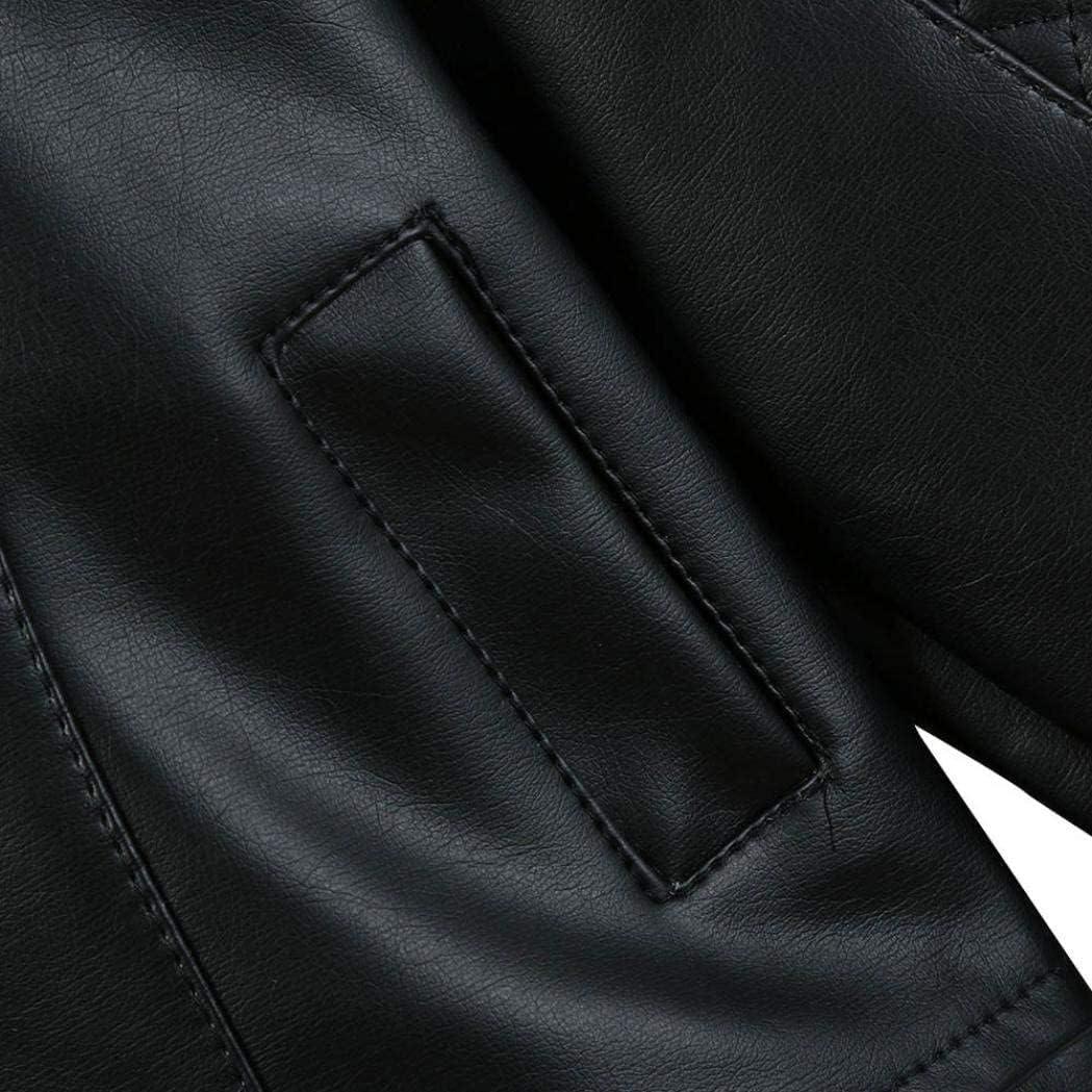 Chaqueta de Cuero Sintético para Niñas 1-5 Años - Negra