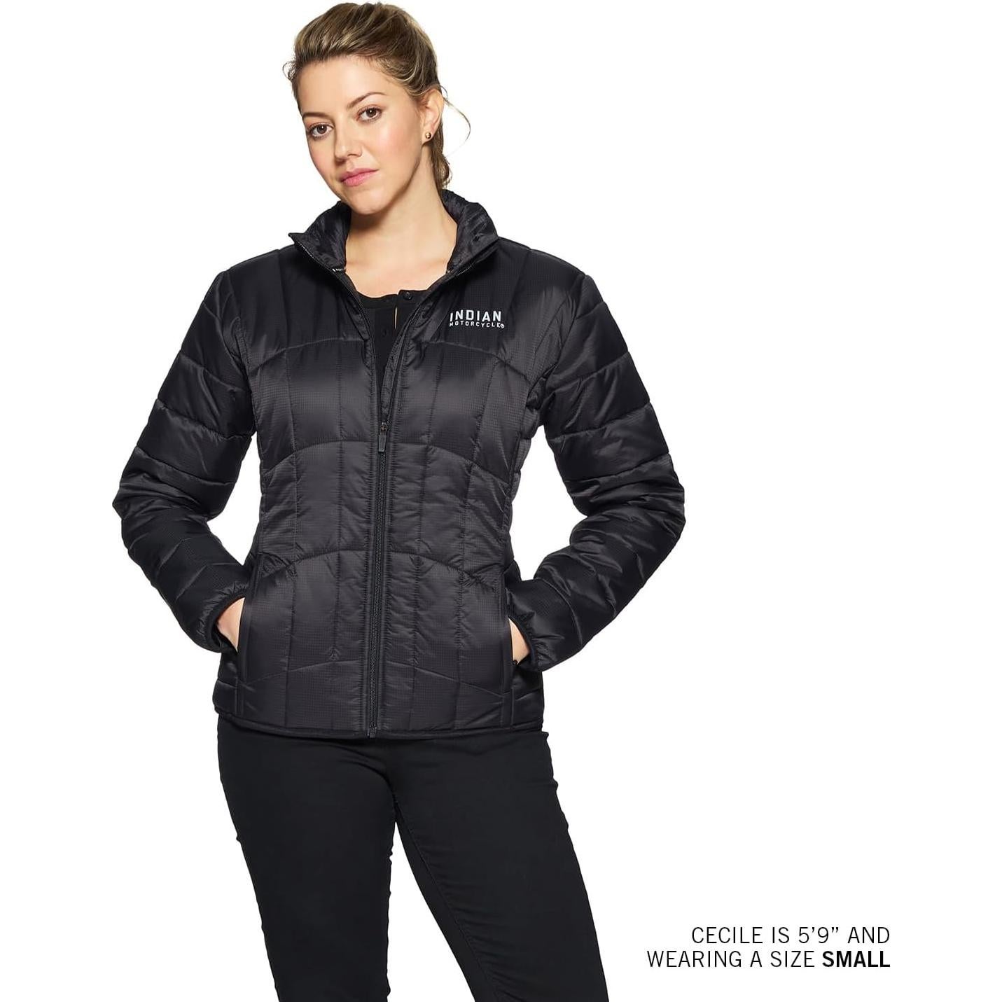 Chaqueta Acolchada Ligera Indian Motorcycle para Mujeres