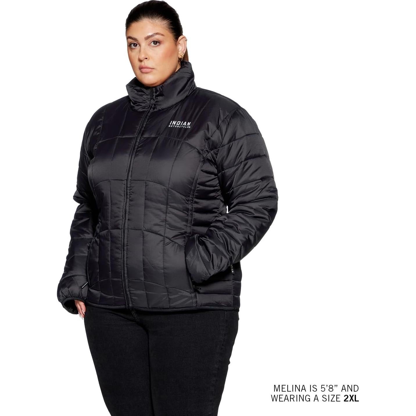 Chaqueta Acolchada Ligera Indian Motorcycle para Mujeres