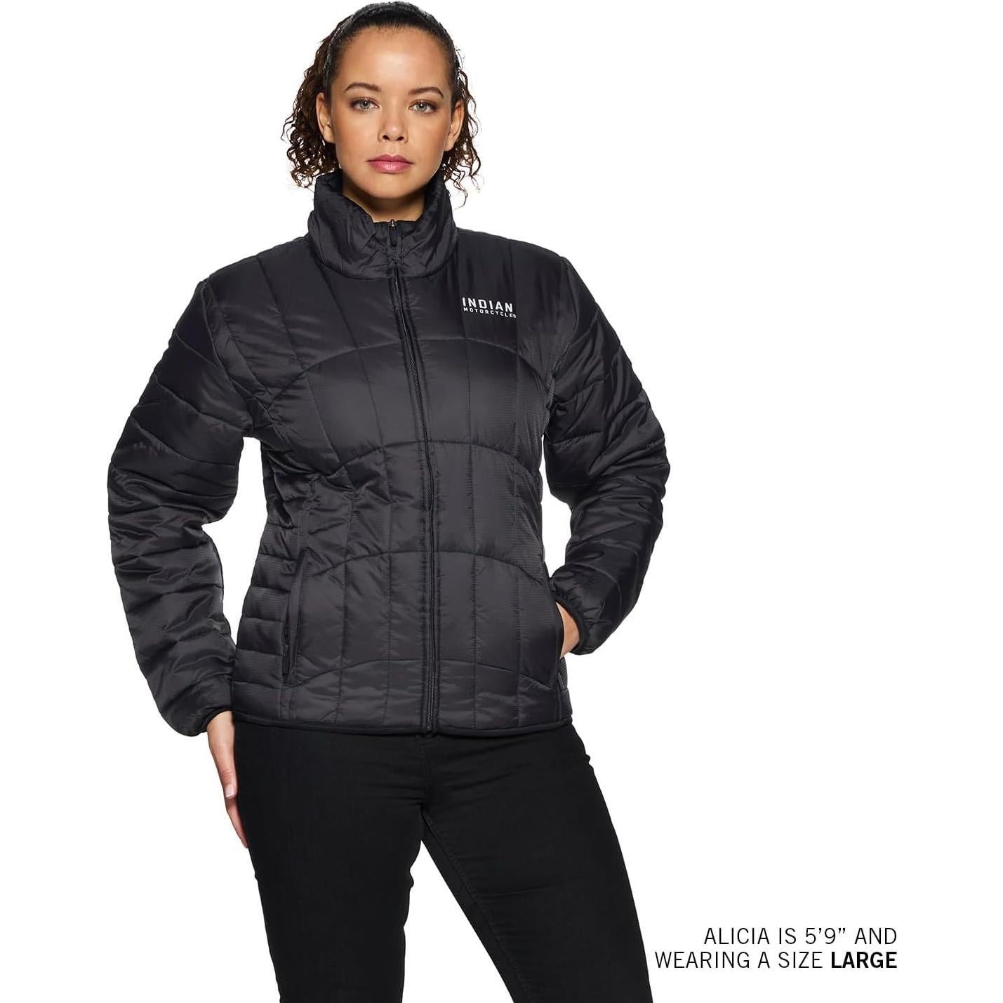 Chaqueta Acolchada Ligera Indian Motorcycle para Mujeres