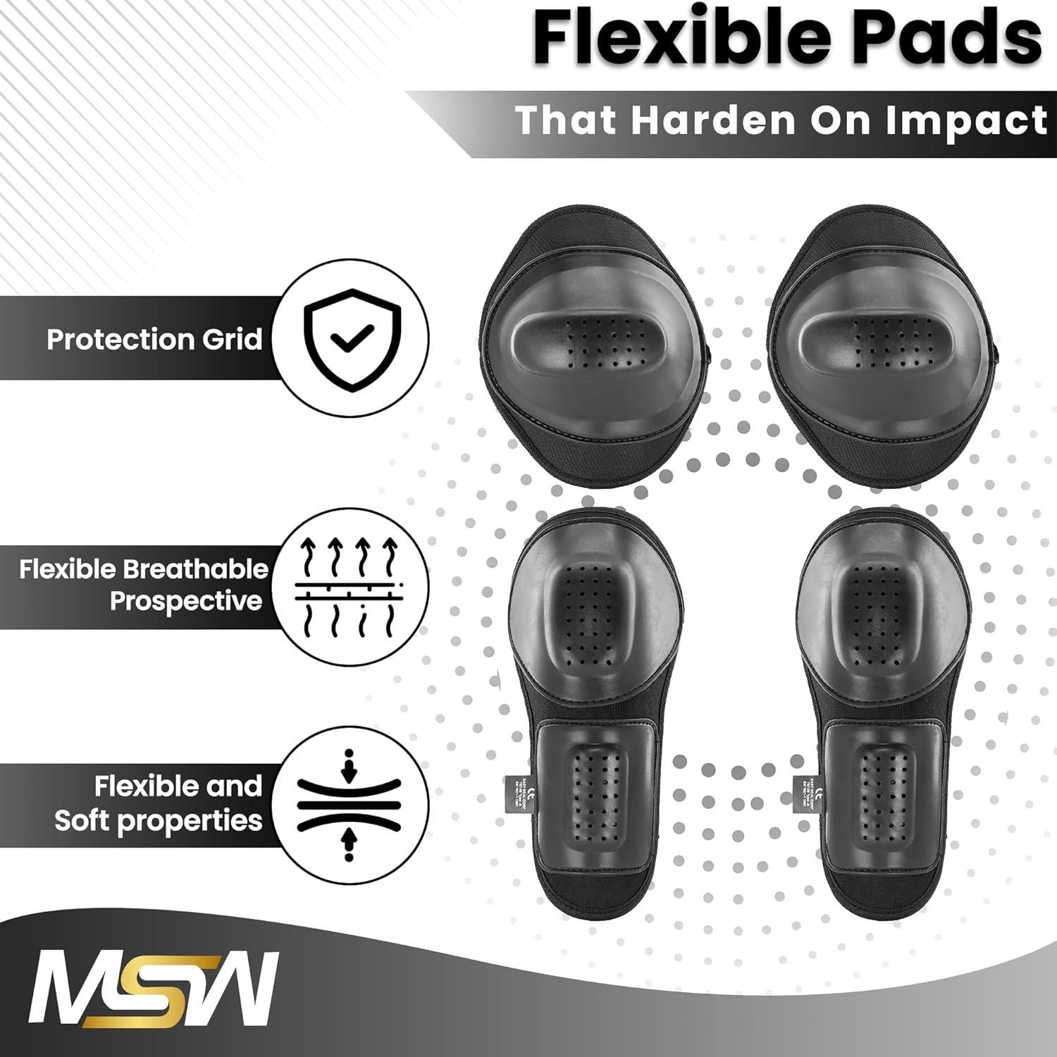 Conjunto de Almohadillas de Armadura CE MOTOSTYLEWEAR Nivel 1