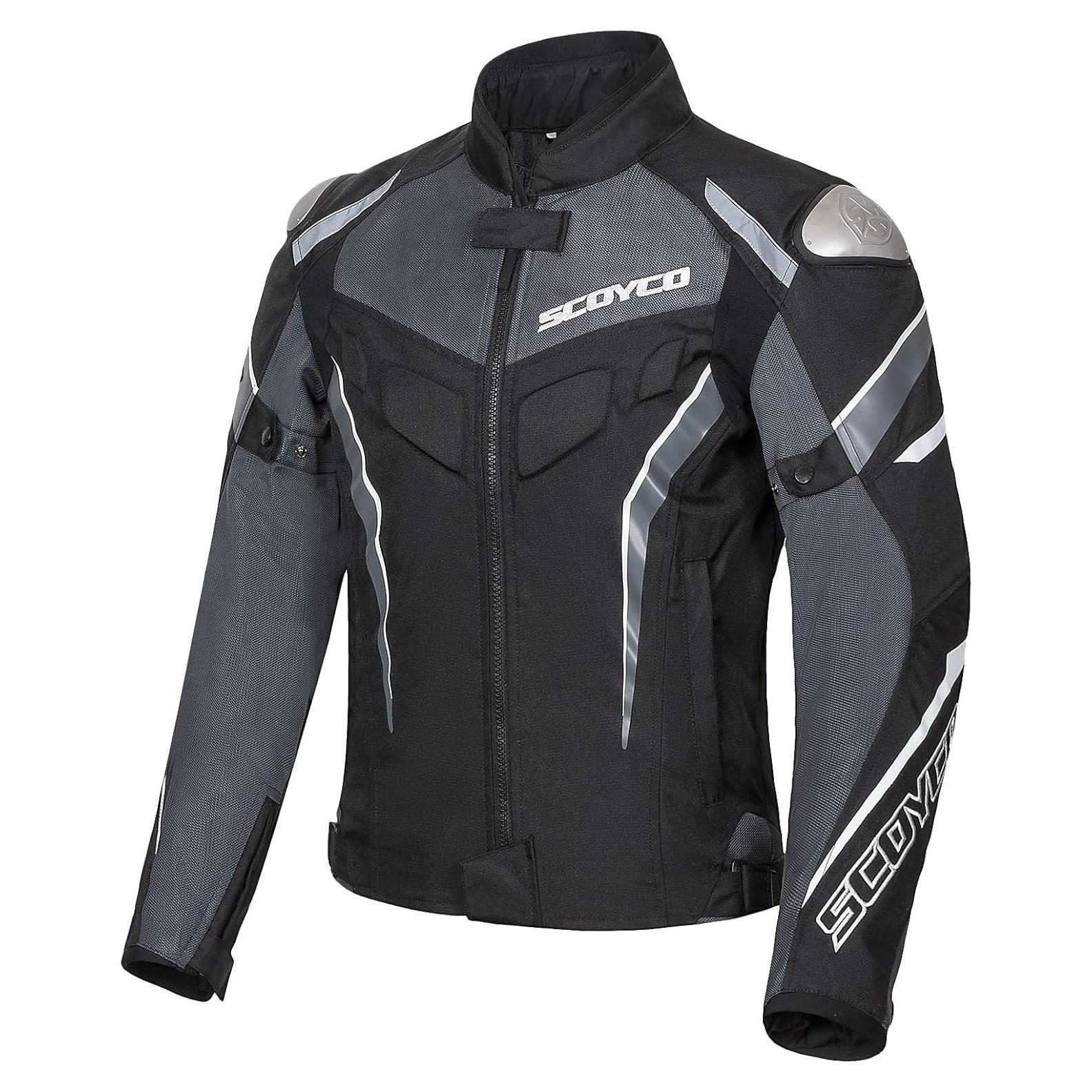 Chaqueta de motocicleta Scoyco Malla Transpirable Talla Grande