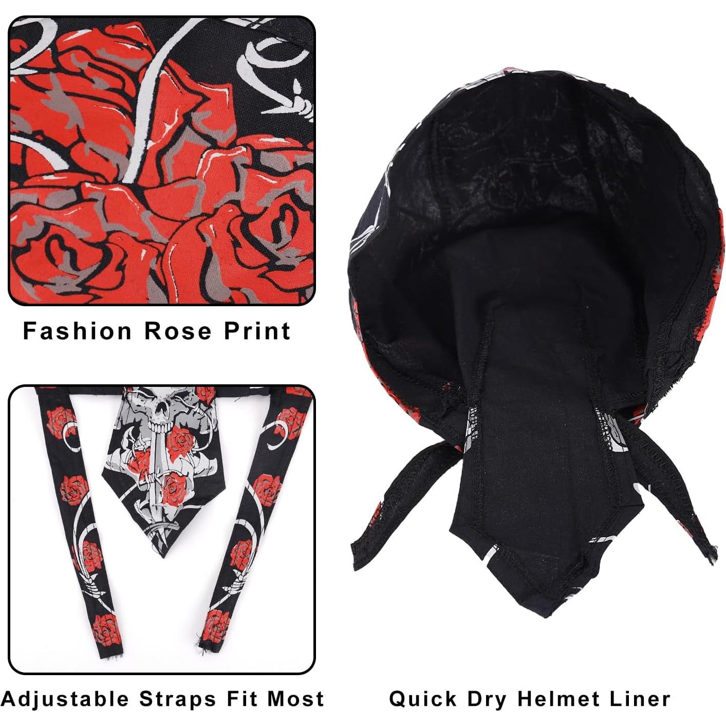 Gorras de Calavera Docila 3 Pcs para Hombres - Transpirables y Cómodas